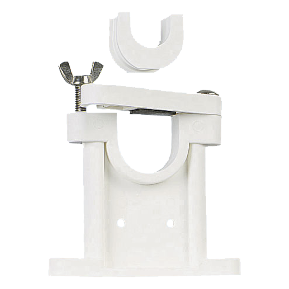 Soporte para antenas de 1 1/2 ", 1 1/8" y 1" de diametro, utilizando el adaptador incluido