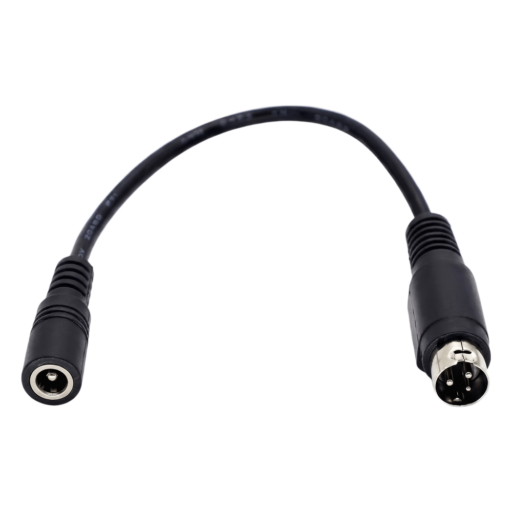 Adaptador de Corriente DC Jack 5.5mm x 2.1mm a Mini-DIN de 3 Pines