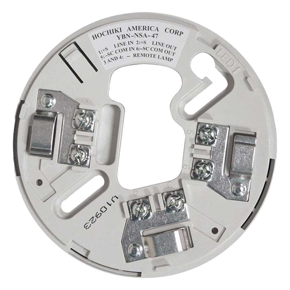 Base De 4" Color Hueso Para Sensores Análogos Direccionales Hochiki (0300-06830) 7TH Edición UL268