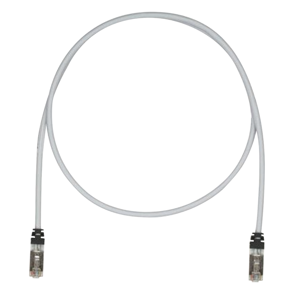 Patch Cord Cat6A, Blindado S/FTP, CM/LS0H, 0.91 Metros (3 Pies), Color Gris