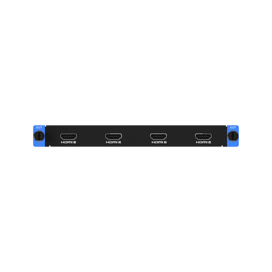 Tarjeta de Salida HDMI 4 Canales / 4K por Puerto / HDMI 1.4 / Audio HDMI / 2.6 MP por Puerto / Compatible Serie C66S