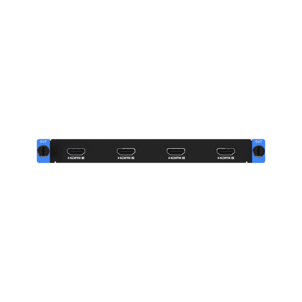 Tarjeta de Salida HDMI 4 Canales / 4K por Puerto / HDMI 1.4 / Audio HDMI / 2.6 MP por Puerto / Compatible Serie C66S