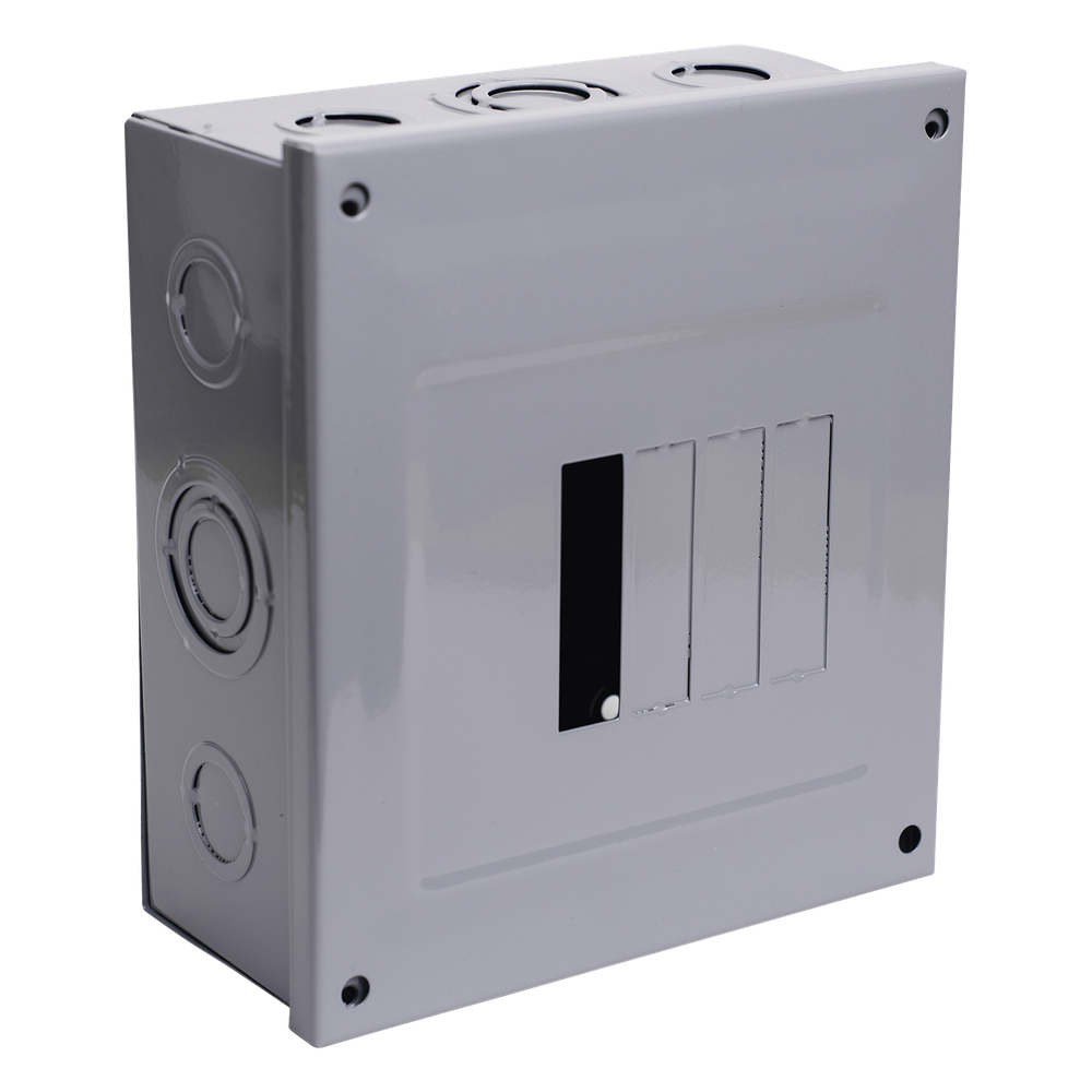 Centro de Carga para Sobreponer, 04 Polos, 100 A, 1 Fase 3 Hilos, 120/240 V AC, 60Hz
