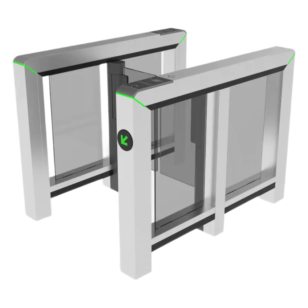 Puerta de Velocidad de un Solo Carril Mars-S1000 Series / Sensor Infrarrojo 8 pares (opción hasta 12) / Controlador PGIC / Acero Inoxidable SUS304
