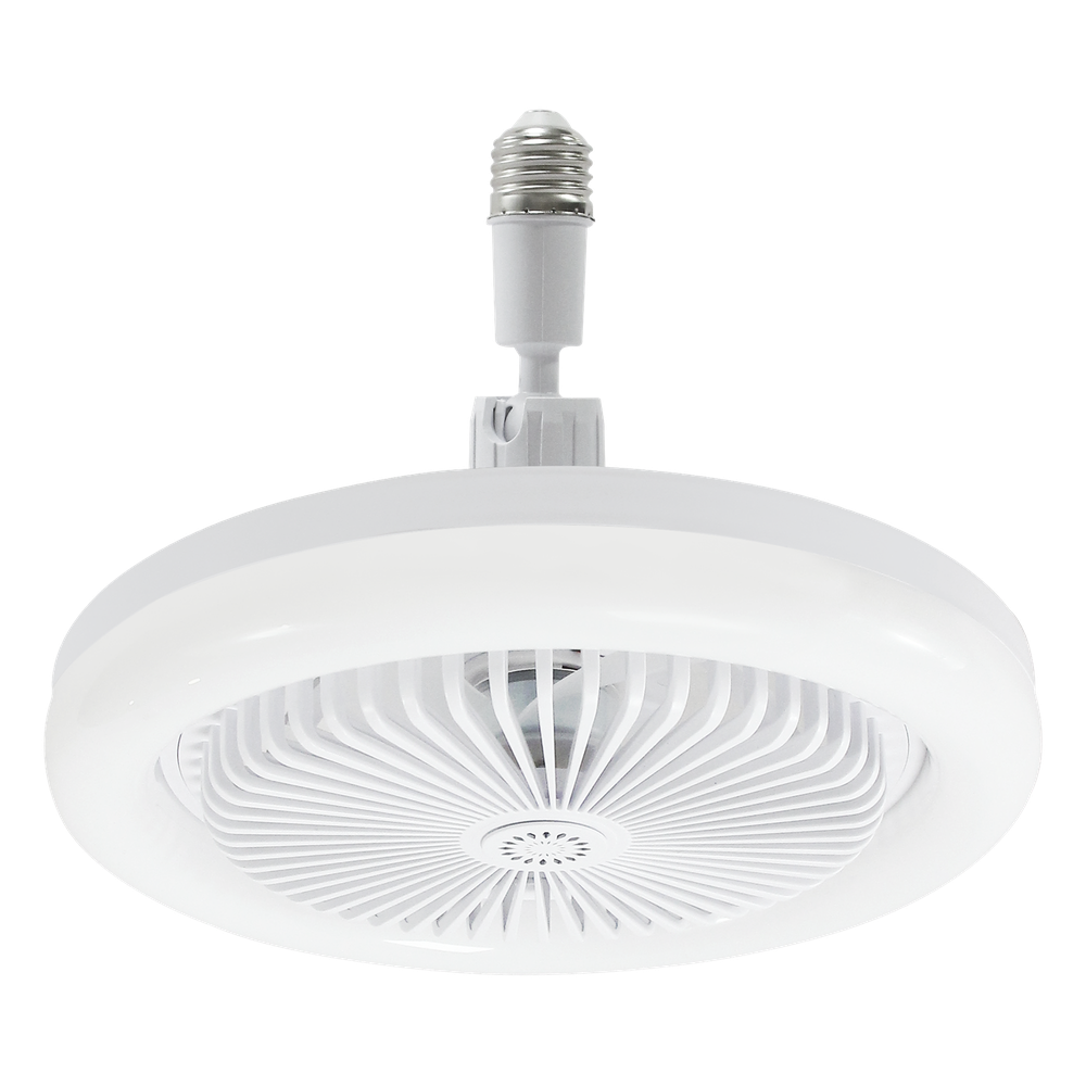 Ventilador de Techo con Luminario LED de 110 V CA 50/60 Hz / 40 W / 3 Tonos de Luz (6500 - 4 000 - 2 700 K) / Diámetro 250 mm / 3 Velocidades