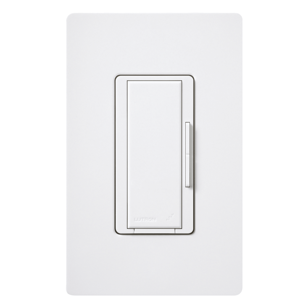 Atenuador remoto Maestro para control multi-ubicación de un atenuador principal RadioRA 2, 120 V, cableado convencional de 3 y 4 vías, color blanco