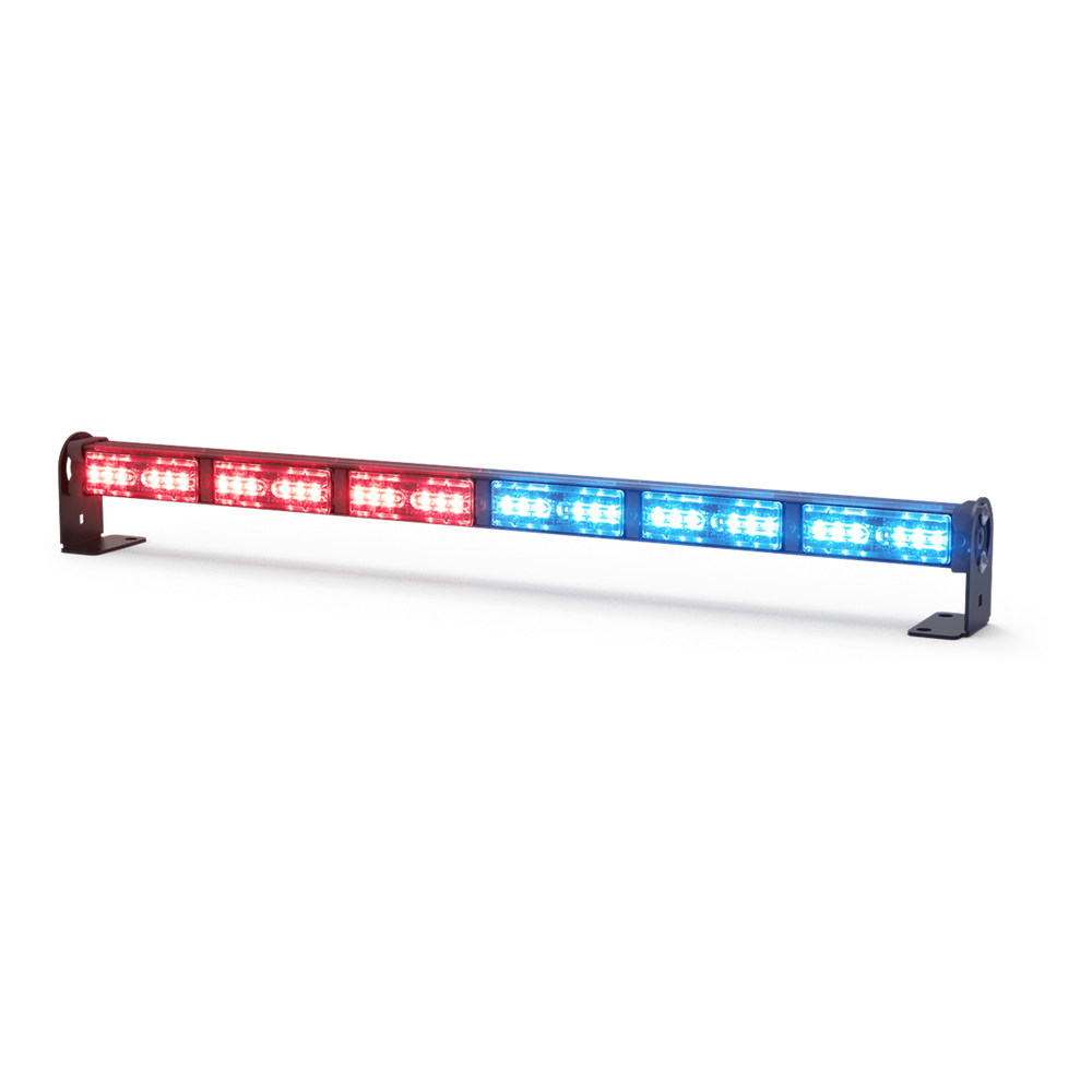 Barra para Tumbaburros de 108 LED de 6 Modulos Rojo/Azul/Blanco, 26 Pulgadas, Necesario CZMATSIBSYS
