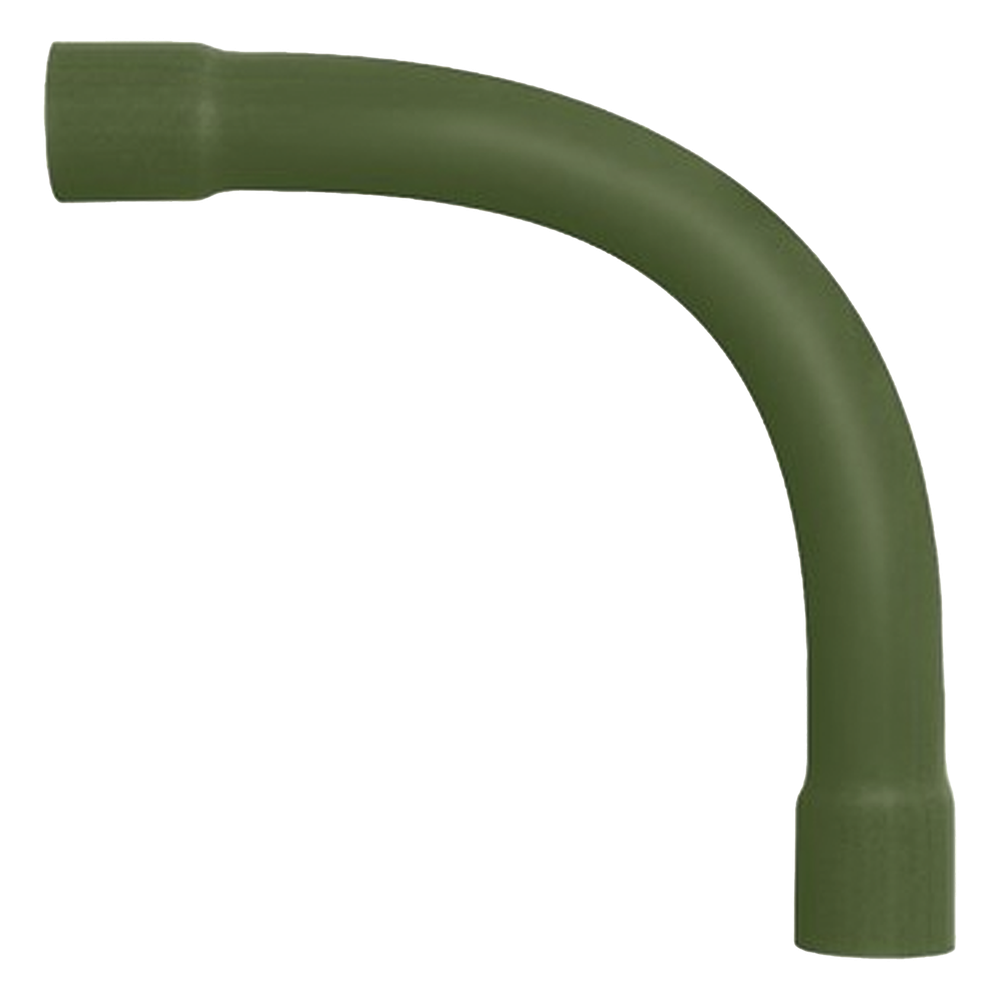 Curva Conduit PVC Ligero de 1/2" (13 mm).