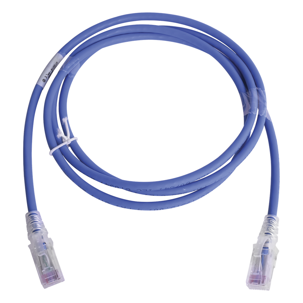 Patch Cord MC6 Modular Cat6 UTP, CM/LS0H, 1.52 Metros (5 Pies), Color Azul