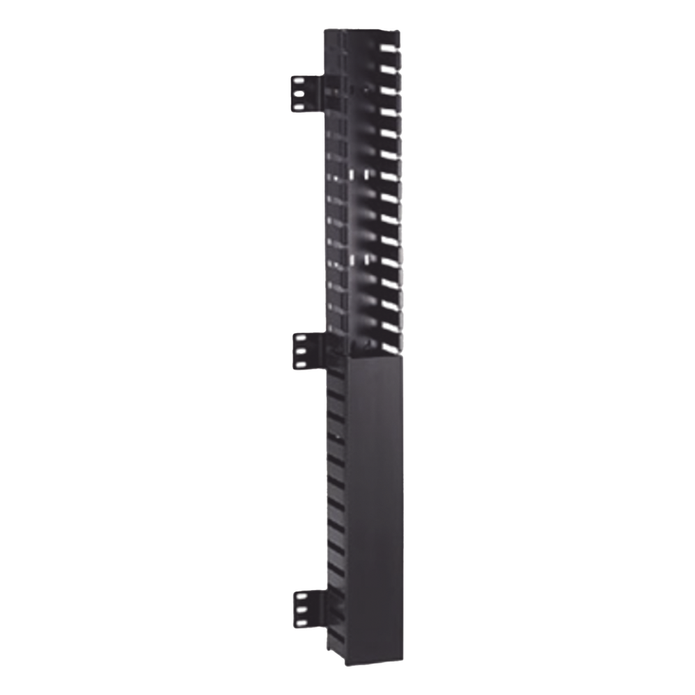 Organizador Vertical IN-Cabinet, Sencillo (Solo Frontal), Para Uso Con Gabinetes Panduit, Montaje Frontal en Riel de Rack, 40 UR, 2.25 in de Ancho