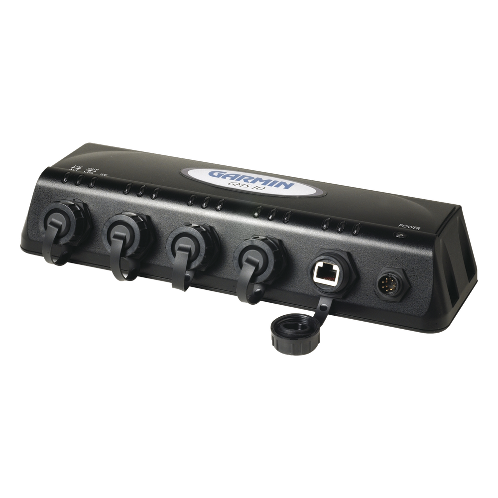 Switch Expansor de Red GMS 10 / 5 Puertos 100 MB / Garmin Marine Network / Plug-and-Play / Conexiones Selladas para Ambiente Marino