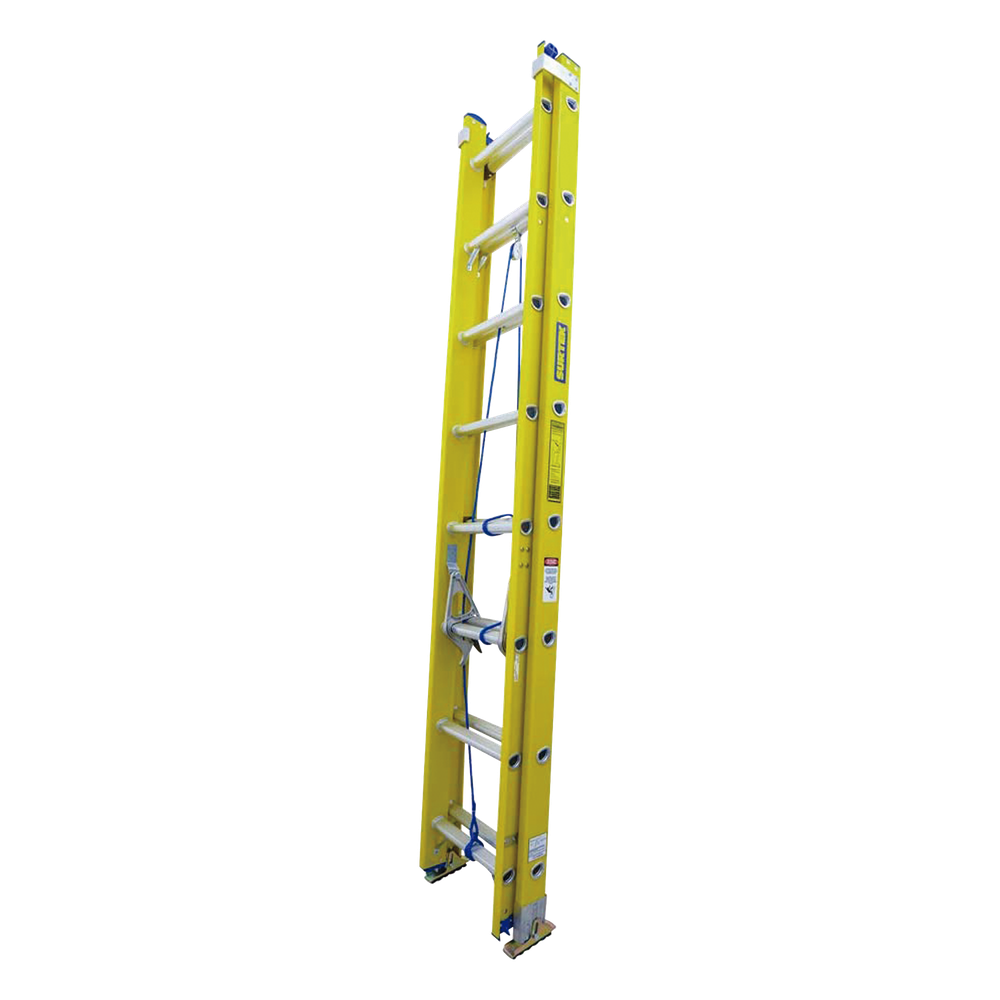 Escalera de extensión Fibra de vidrio 24 escalones (altura 6.4 metros)
