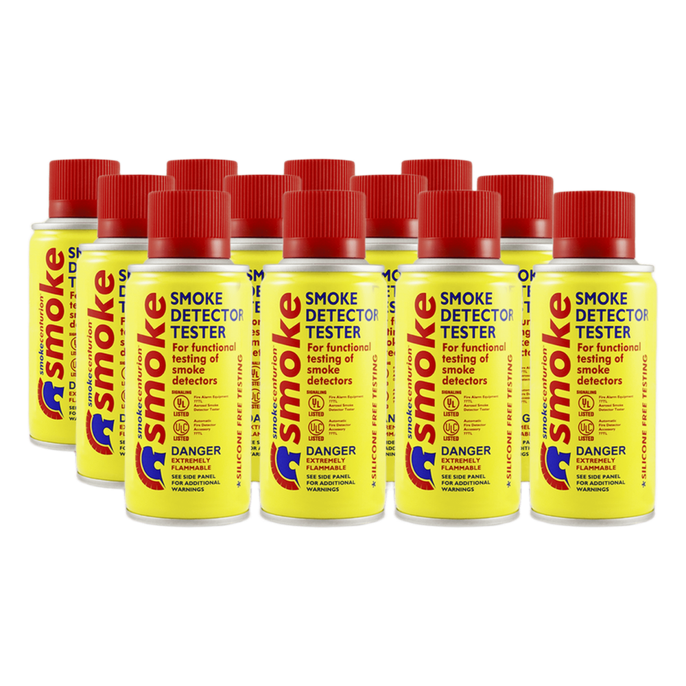 Caja de 72 latas de humo sintético en aerosol para probar detectores de humo en uso manual o en dispensadores SOLO-330/SOLO-332