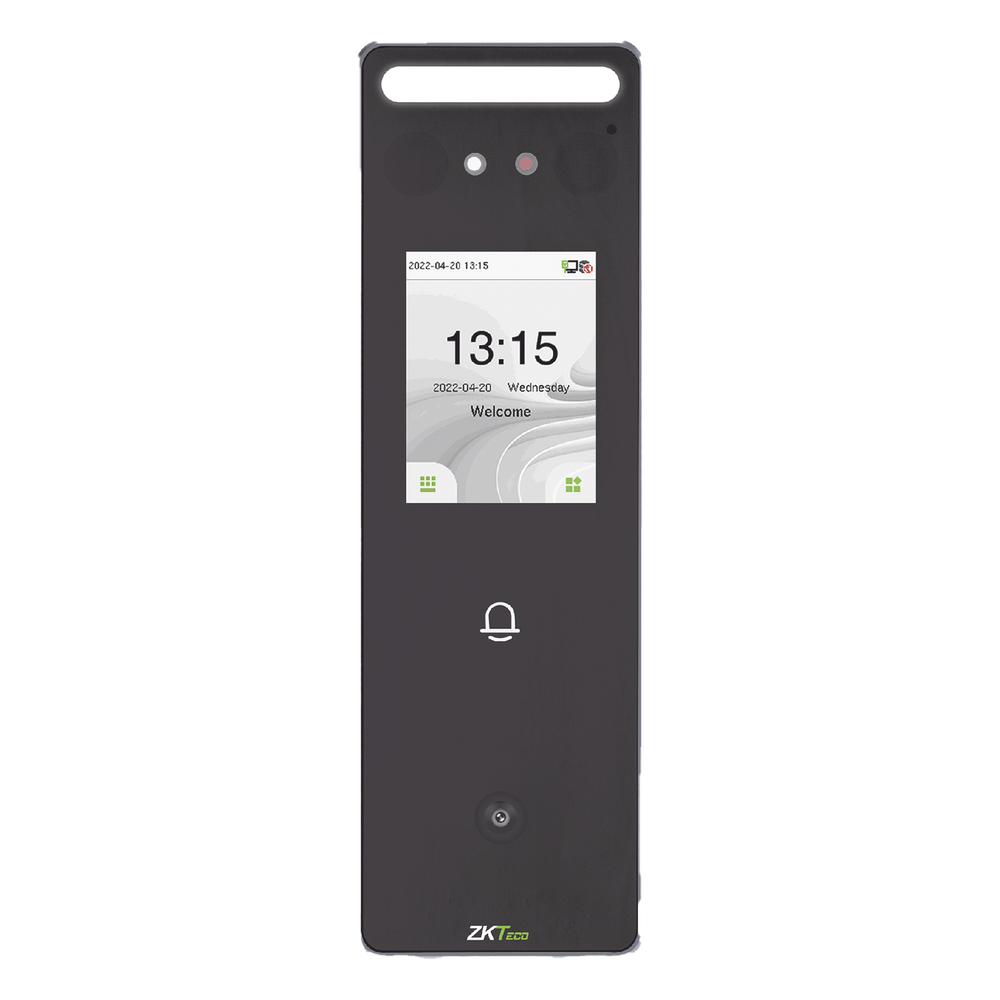 Biometrico Para Control de Acceso y Tiempo y Asistencia con Reconocimiento Facial y lLectura de Código QR / Con Salida de Relevador Para 1 Puerta