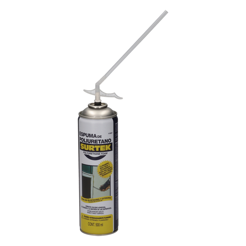 Espuma de Poliuretano / Capacidad 500 ml.
