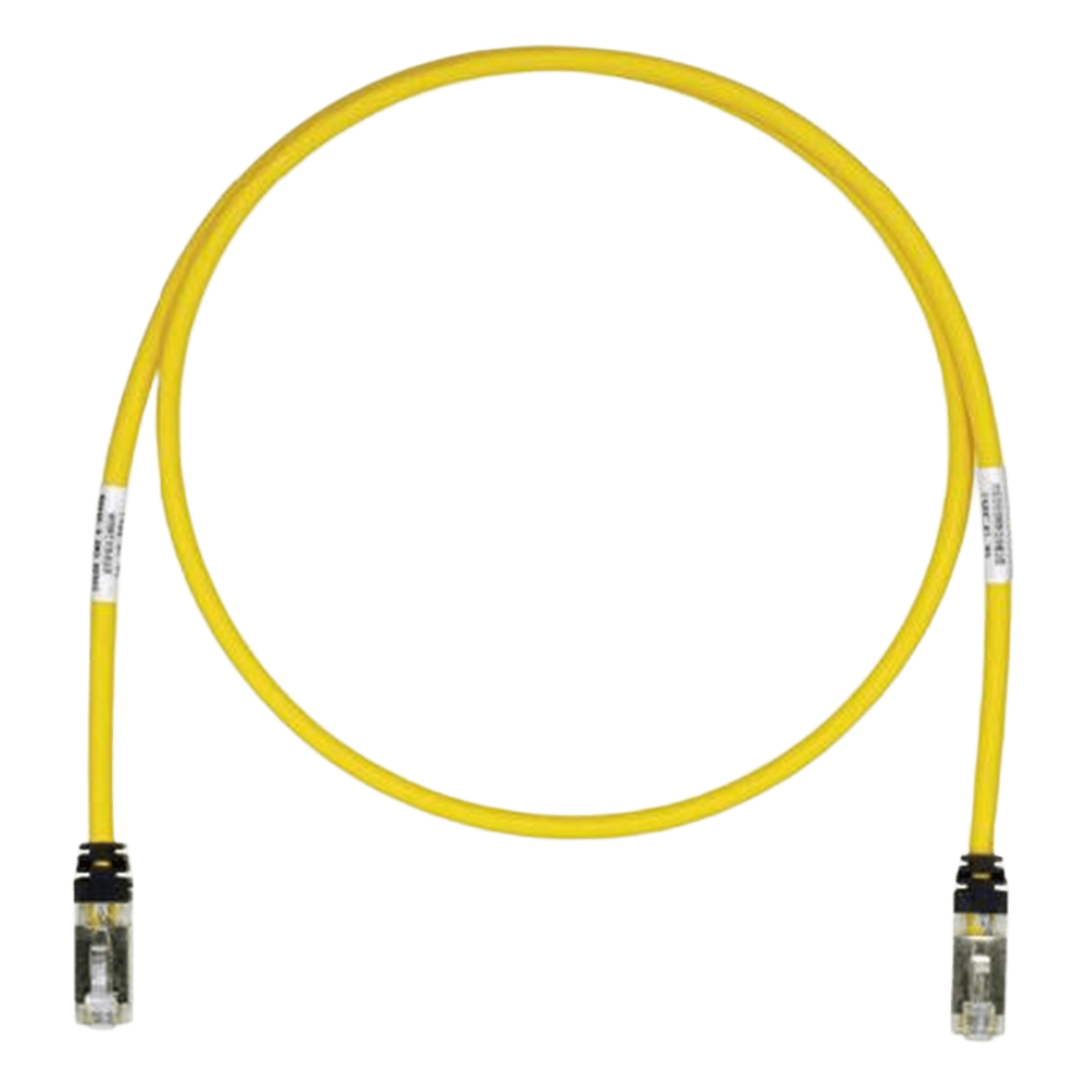 Patch Cord Cat6A, Blindado S/FTP, CM/LS0H, 3.05 Metros (10 Pies), Color Amarillo