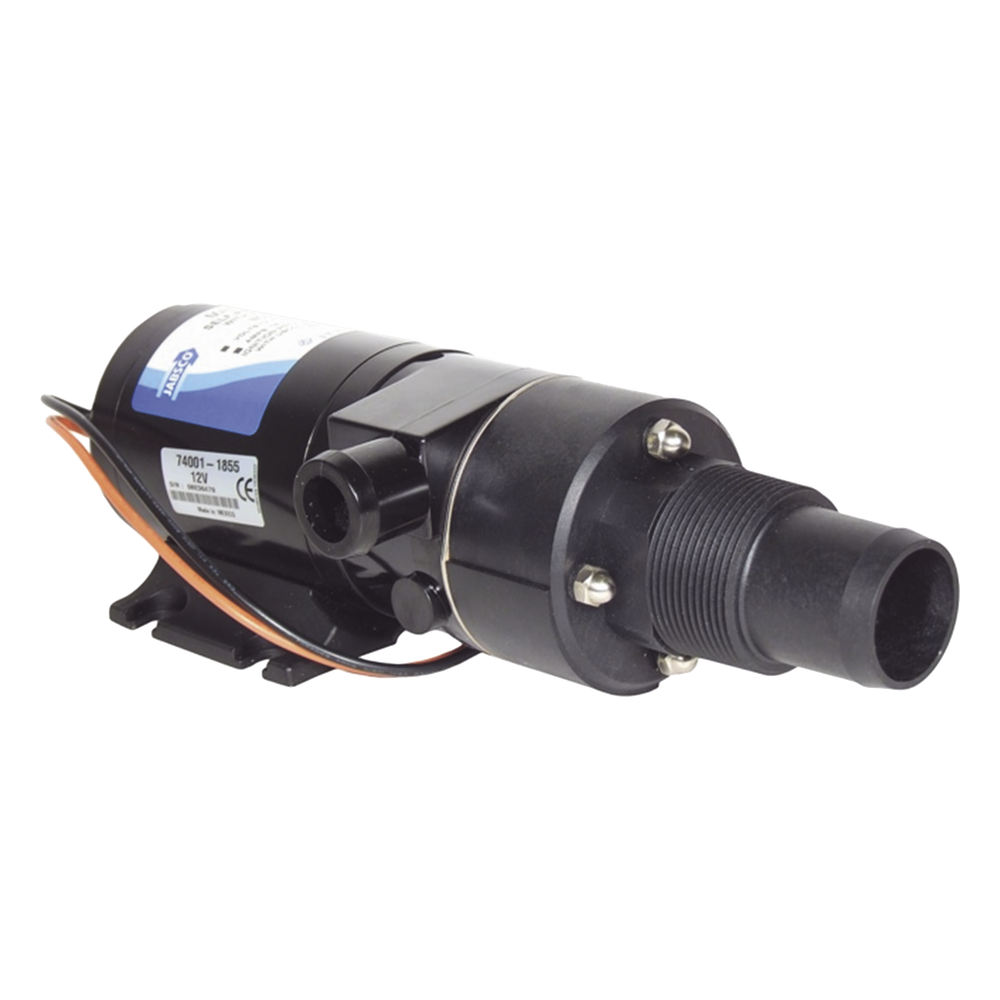 Bomba Maceradora Marina 12 Vcd / 43 L/min / Entrada 38 mm (1.5 in) - Descarga 25 mm (1 in) / Picadora 4 Cuchillas / Autocebante 0.6 m (2 ft) / Altura