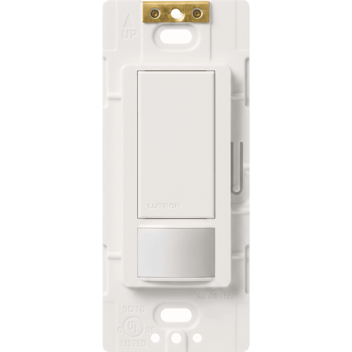 Apagador con sensor de ocupación y vacancia XCT para espacios pequeños, unipolar, 120 V, 2 A