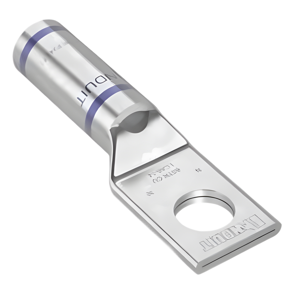 Zapata de compresión LCA6-14-L, para cal. 6 Awg, Barreno para tornillo prisionero de 1/4, 1 Pz