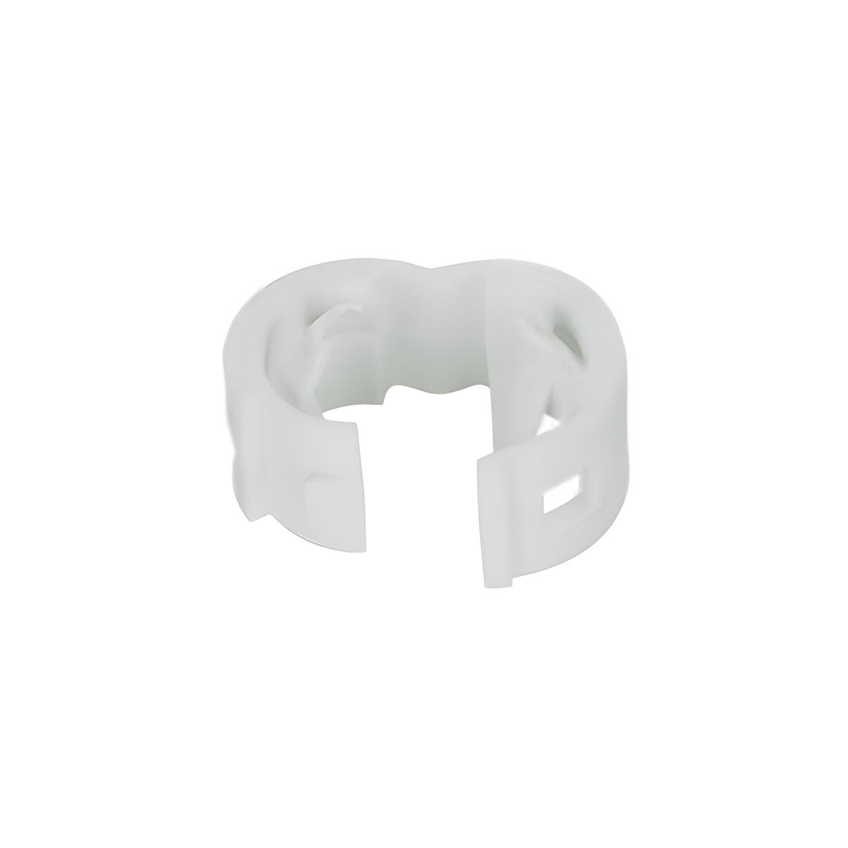 Kit de 25 Clips de Identificación Para Patch Cords, Compatible con Diámetros de 4.7 a 7.8 mm (0.19 a 0.31 Pulgadas), Color Blanco