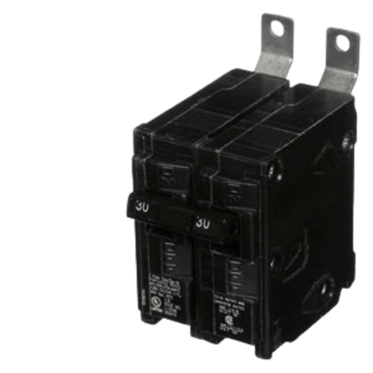 Interruptor automático atornillable tipo BL 2 polos, 30 amp.