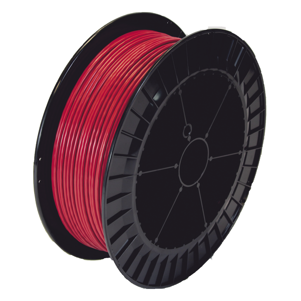 Cable Detector de Calor Lineal / Temperatura Fija 68°C / 152 m (499 ft) / Nylon Rojo Exterior / Guía Acerada / Resistencia 0.164 ohms/m / Compatible