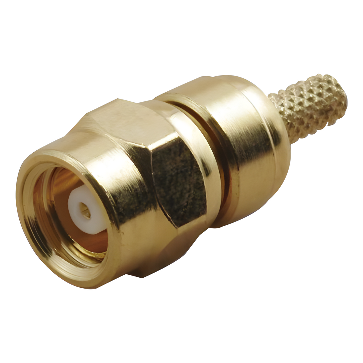 Conector SMC Macho de Anillo Plegable para cables RG-58/U LMR-195, RG-142/U