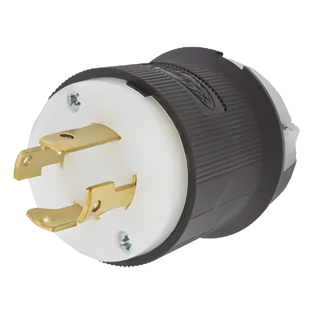 Clavija con Bloqueo de Media Vuelta Industrial 30 A 250 V CA / 3 Polos 4 Hilos / Nema L15-30P.