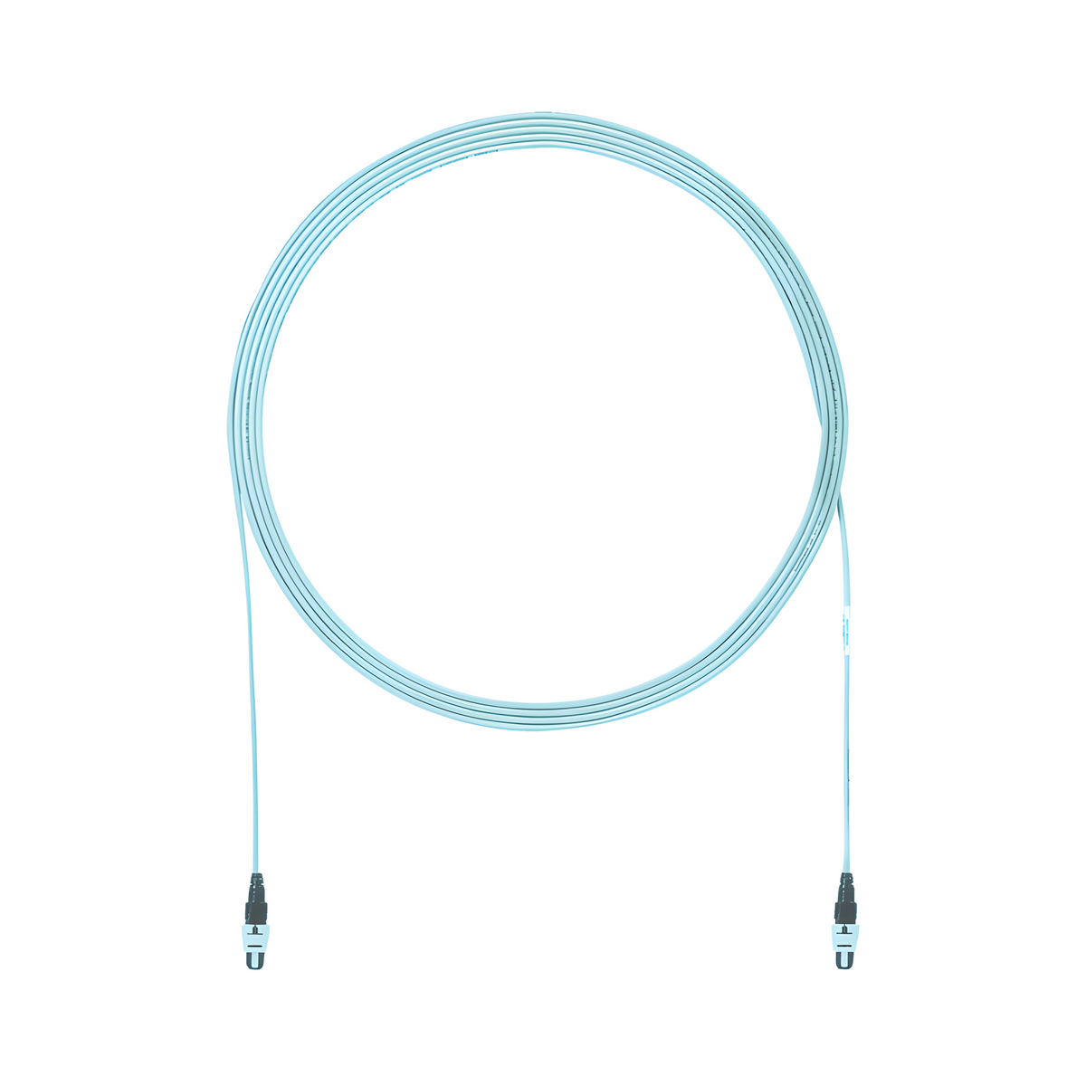 Cable de Interconexión de 12 Fibra Ópticas Multimodo OM4, Con Conector Pan-MPO Hembra - Hembra, Polaridad A, LSZH, de 13 Metros (42.65 Pies)