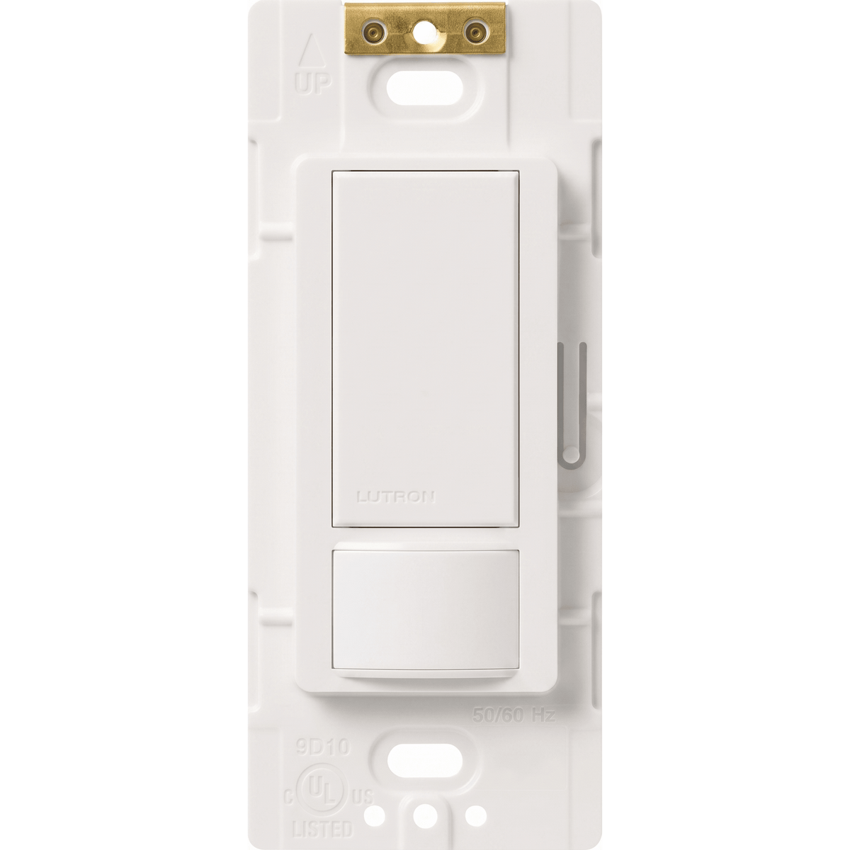 Apagador de pared con sensor de ocupación y vacancia Maestro, 5 A de iluminación y 3 A para ventilador a 120 V, con opción de 3 vías y