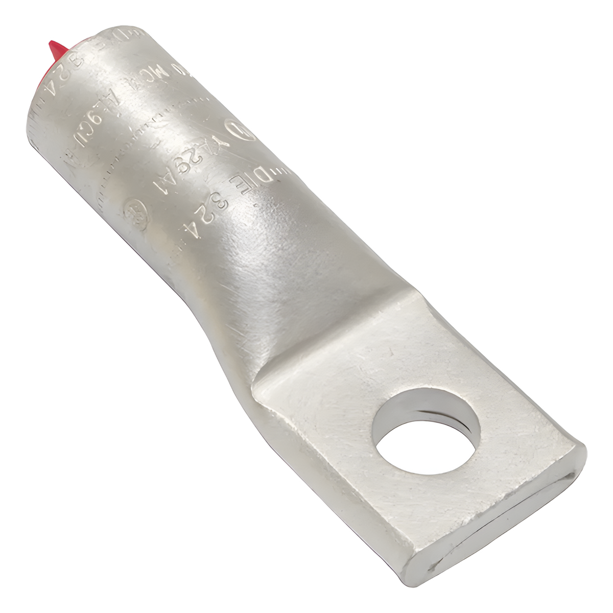 Zapata de Compresión de Aluminio para usarse para conductores de Cu y Al para Tornillo 1/2 " y Calibre 250 KCMIL.