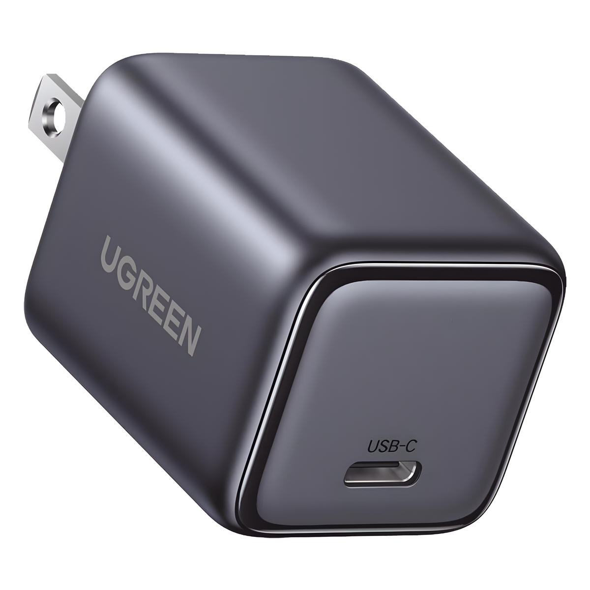 Cargador Mini de 30W | 1 USB-C de Carga Rápida | Tecnología GaN II | Carga Inteligente | Múltiple Protección | Mayor Eficiencia Energética | Tamaño