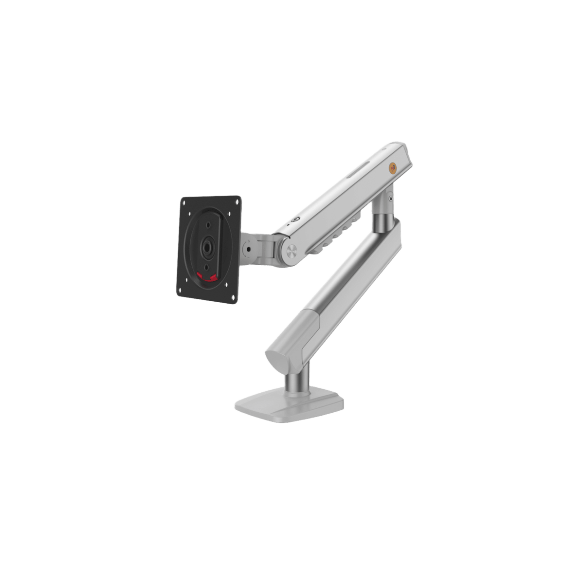 Brazo Ergonómico para Monitor A5-XS / Soporte 17\" a 32\" / VESA 75x75 y 100x100 mm / Carga 2-7 kg (4.4-15.4 lbs) / Ajuste de Tensión / Rotación ±90°