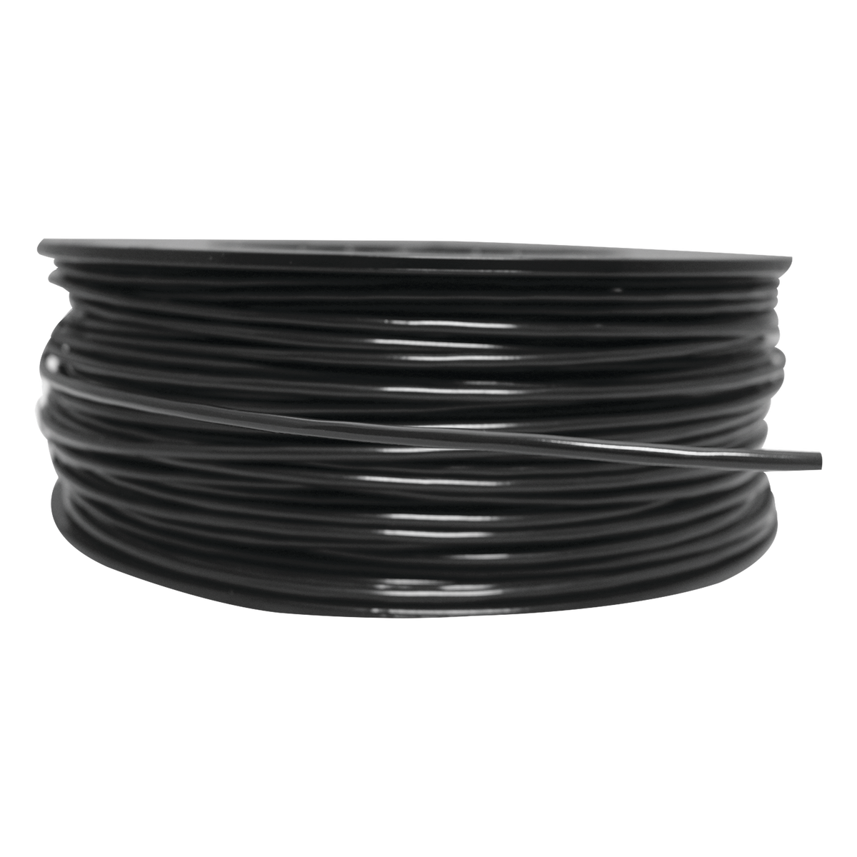Bobina de 152 Metros de Cable Detector de Calor / Temperatura Fija 185°C / Recubrimiento Nylon Negro / Exterior / Deteccion Lineal de Temperatura