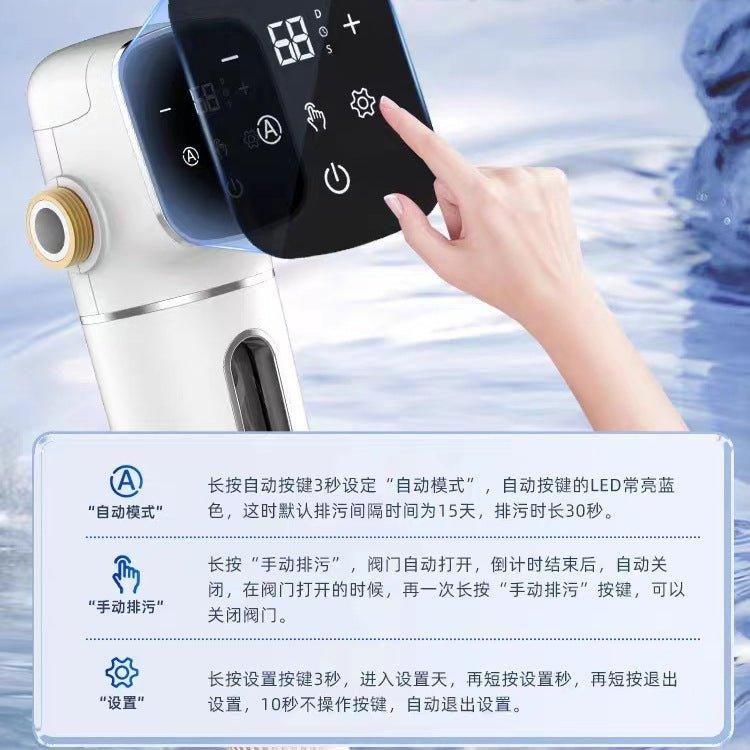 Prefiltro contra sarro e impurezas con limpieza automática 6T - Ciaespinoza.com