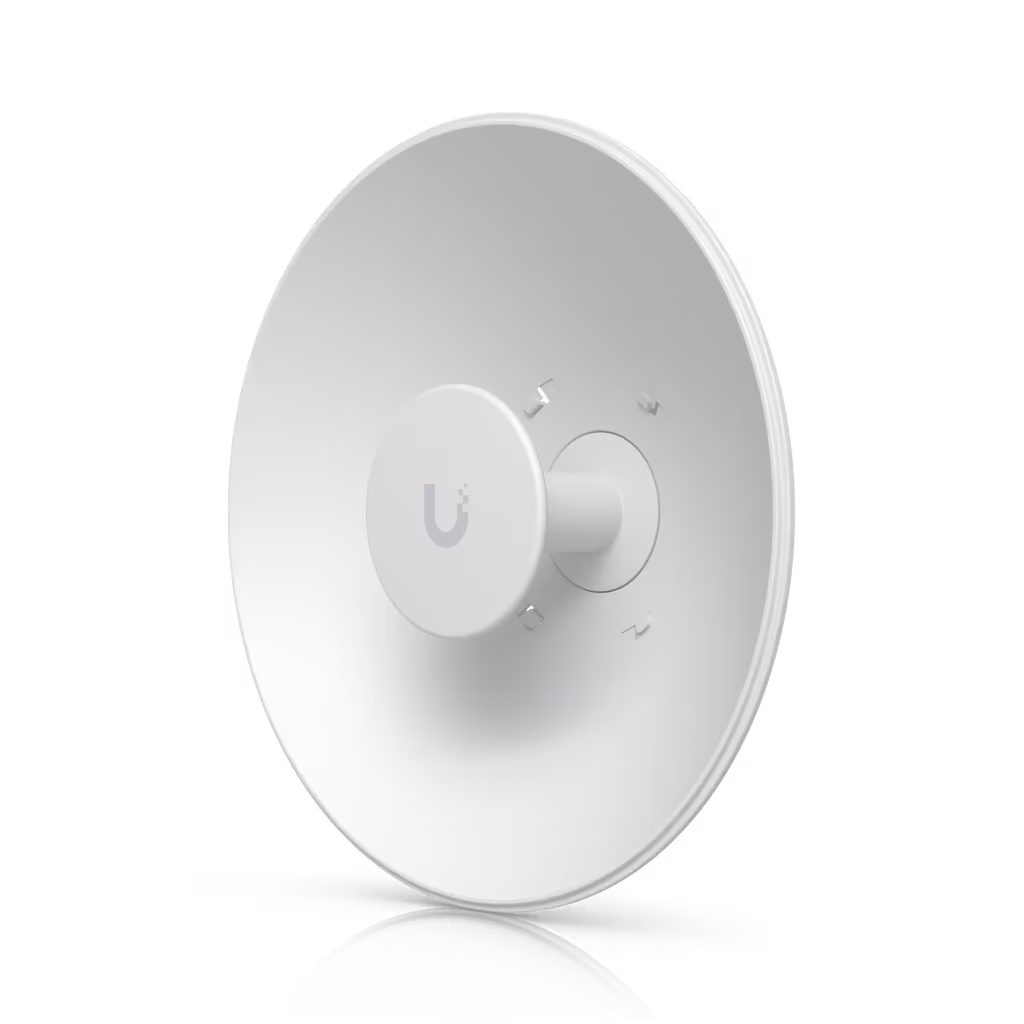 UISP Dish Mini – Antena Direccional Tipo Plato de 26 dBi de Ganancia, Banda de Frecuencia de 5150 a 6875 MHz
