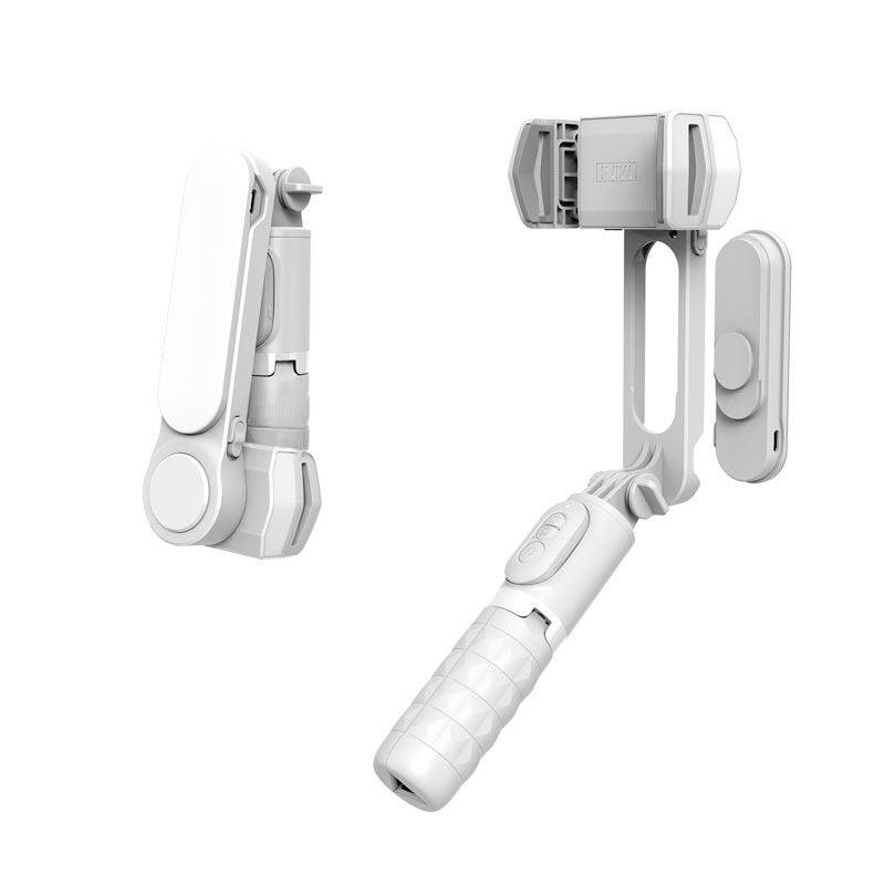 Q09 Estabilizador de mano PTZ Bluetooth Selfie Stick Trípode integrado Luz de relleno Teléfono móvil Anti-vibración Soporte de transmisión en vivo - Ciaespinoza.com