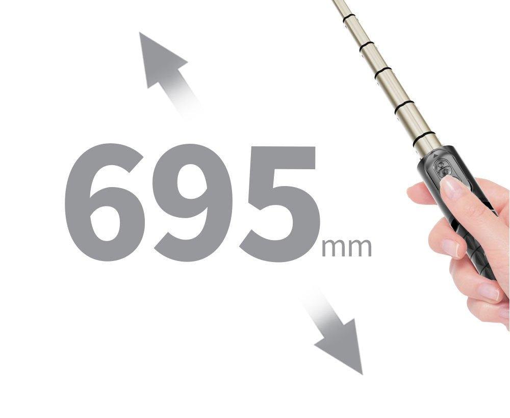 Q09 Estabilizador de mano PTZ Bluetooth Selfie Stick Trípode integrado Luz de relleno Teléfono móvil Anti-vibración Soporte de transmisión en vivo - Ciaespinoza.com