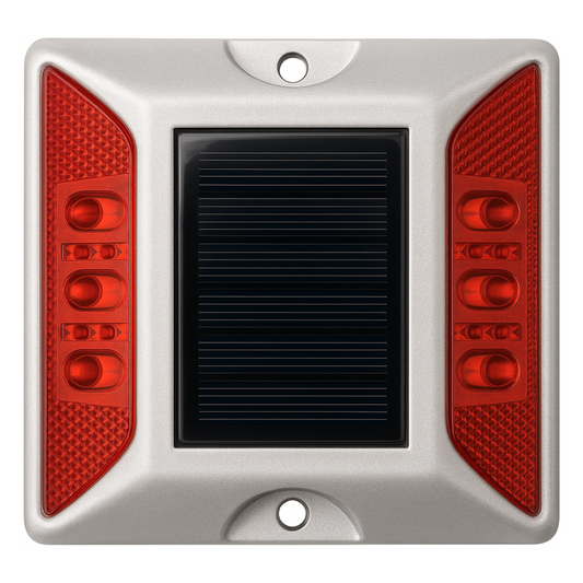 Luz LED para señalizacion de carreteras AC-LED / 6 LED Ultrabrillantes Intermitentes / Autonomía 108 Horas / Distancia Visual 800 m / IP68