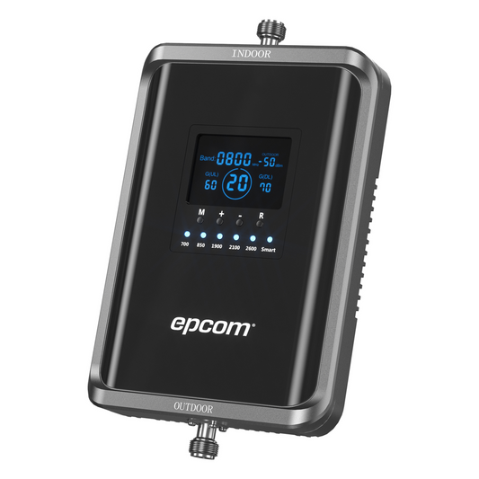 Amplificador de Señal Celular 5G / Mejora las llamadas convencionales y VoLTE / Soporta los datos de las tecnologías 2G, 3G, 4G y 5G de TELCEL, AT&T