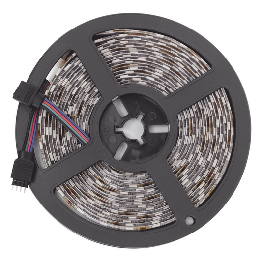 Tira LED RGB (Enciende en color Verde, Rojo ) /Ideal para agregar iluminación a las plumas vehiculares