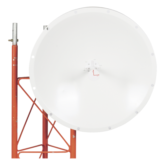 Antena Direccional con Frecuencia Extendida / 4.8 - 6.5 GHz / 28 dBi / Jumper incluido con conector N-Macho / Polaridad en 90º y 45º / Montaje