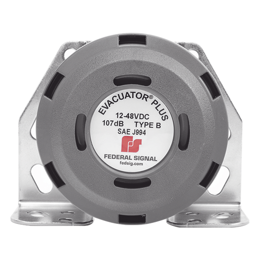 Alarma de Reversa Vehicular y Sirena de Evacuación, 12-48 Vcc, 107 dB