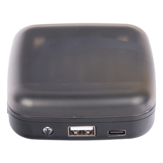 Power bank y Cargador para baterías 2 en 1, carga individual y/o simultánea hasta 4 baterías, (AA y AAA, Ni-MH y Li-Ion)