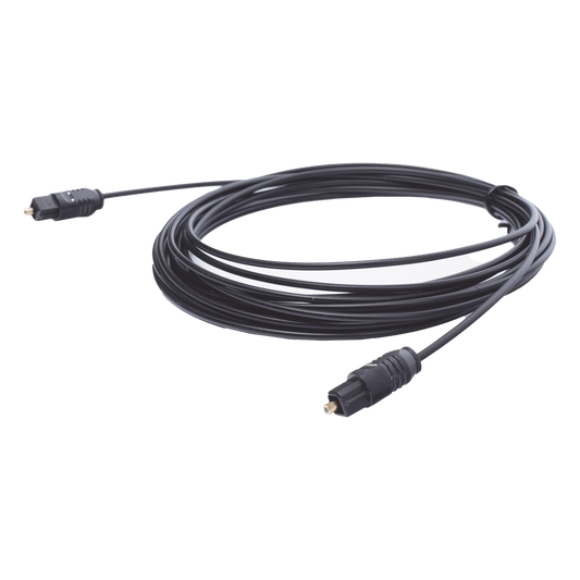 Cable Toslink de Fibra Óptica de 4.6m | Ideal para Mandar Audio Digital para Sistemas de Alta Calidad | Compatible con Amplificadores VSSL