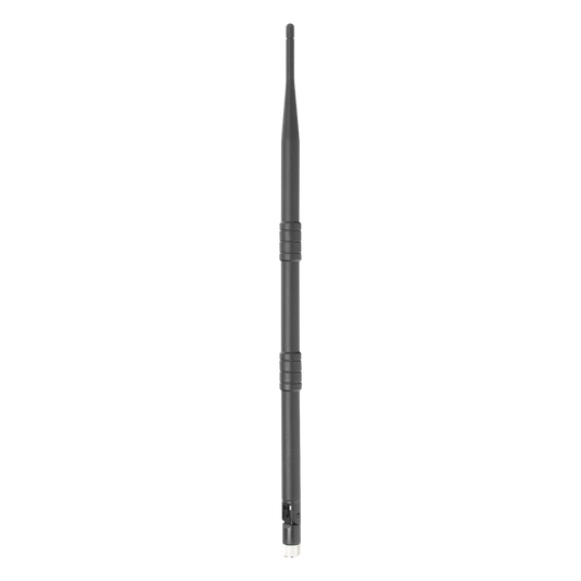 Antena Omnidireccional, 2.4 - 2.5 GHz, 9 dBi. Dimensiones 38.4 cm, ideal para router o puntos de acceso