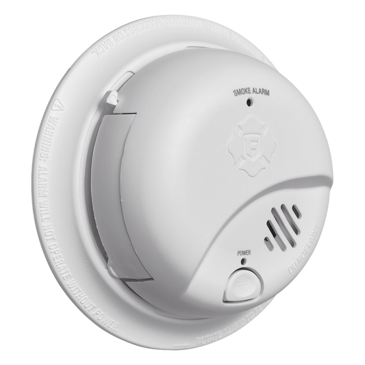 Detector de Humo Autónomo, No Requiere Panel, Con Botón para Silenciar, Sensor por Ionización