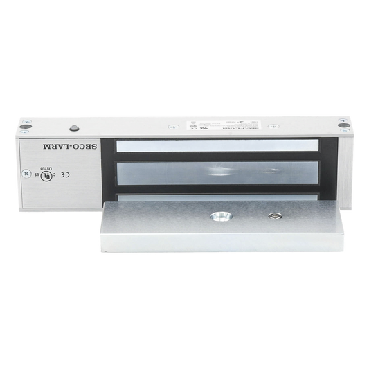 Chapa Magnética de 1200 Lbs / Sensor de Adherencia / Uso en Interior/ LED Indicador / Alimentación 12/24 Vcd Seleccionable / Sin Magnetismo Residual