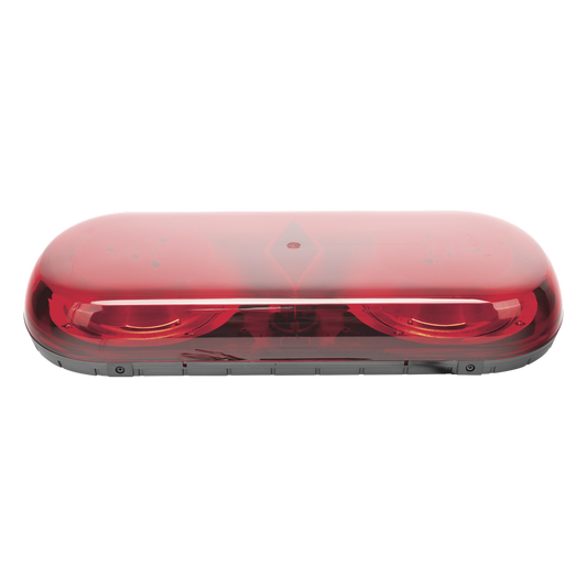 Mini Barra de Luces Serie X606, con 18 LED, Color Rojo, Montaje Permanente
