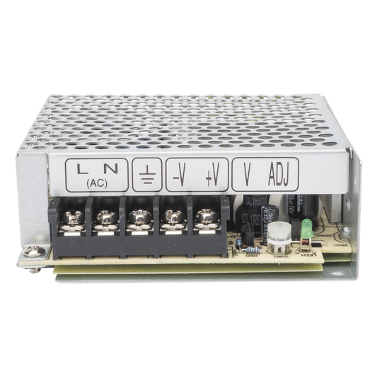 Fuente de poder industrial conmutada / 50W / 12Vcc / 4.2A / Entrada: 100-240Vca / Montaje en chasis